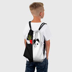 Рюкзак-мешок Добро и зло, Payton Moormeier, цвет: 3D-принт — фото 2
