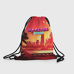 Рюкзак-мешок HOTLINE MIAMI, цвет: 3D-принт