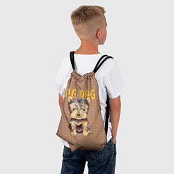 Рюкзак-мешок Большой пёс, цвет: 3D-принт — фото 2