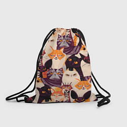 Мешок для обуви КОТИКИ