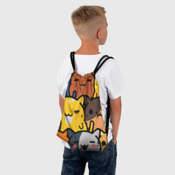 Рюкзак-мешок КОТЕЙКИ, цвет: 3D-принт — фото 2