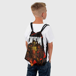 Рюкзак-мешок DOOM ETERNAL, цвет: 3D-принт — фото 2
