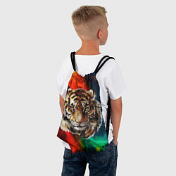 Рюкзак-мешок Cosmo Tiger, цвет: 3D-принт — фото 2