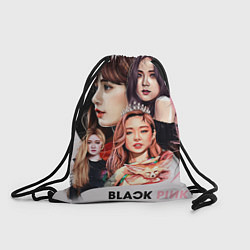 Рюкзак-мешок Blackpink, цвет: 3D-принт