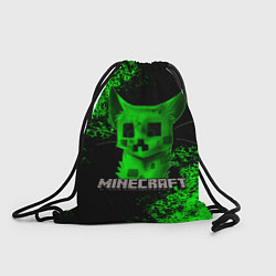 Рюкзак-мешок MINECRAFT CAT, цвет: 3D-принт