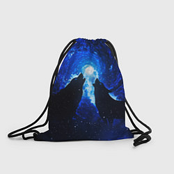 Рюкзак-мешок ВОЛКИ D, цвет: 3D-принт