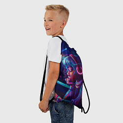 Рюкзак-мешок ДОМА, цвет: 3D-принт — фото 2