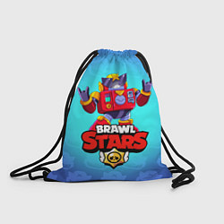Рюкзак-мешок Вольт - Brawl Stars, цвет: 3D-принт