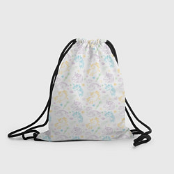 Рюкзак-мешок Милые единороги, цвет: 3D-принт