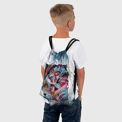 Рюкзак-мешок Водяной Z, цвет: 3D-принт — фото 2