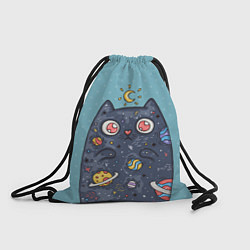 Рюкзак-мешок Cat, цвет: 3D-принт