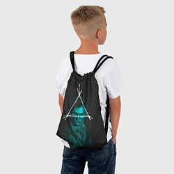 Рюкзак-мешок Настоящий детектив, цвет: 3D-принт — фото 2