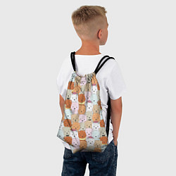 Рюкзак-мешок МИШКИ, цвет: 3D-принт — фото 2