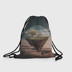 Рюкзак-мешок Самоизоляция, цвет: 3D-принт