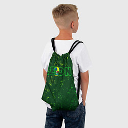 Рюкзак-мешок BRAWL STARS LEON ЛЕОН, цвет: 3D-принт — фото 2