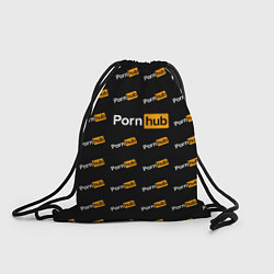 Рюкзак-мешок Porn Hub, цвет: 3D-принт