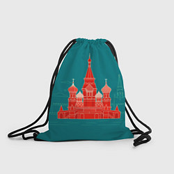Рюкзак-мешок Москва, цвет: 3D-принт