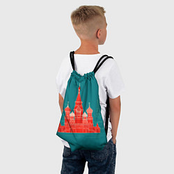 Рюкзак-мешок Москва, цвет: 3D-принт — фото 2