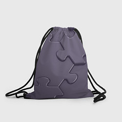 Рюкзак-мешок Puzzles, цвет: 3D-принт