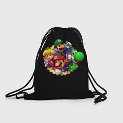 Рюкзак-мешок Марио, цвет: 3D-принт