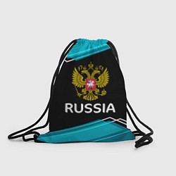 Рюкзак-мешок RUSSIA, цвет: 3D-принт
