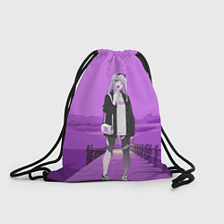 Рюкзак-мешок Zero Two, цвет: 3D-принт