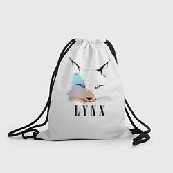 Рюкзак-мешок Рысь, цвет: 3D-принт