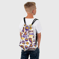Рюкзак-мешок LAKERS LOGO, цвет: 3D-принт — фото 2