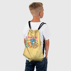 Рюкзак-мешок Stitch sweets, цвет: 3D-принт — фото 2