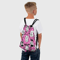 Рюкзак-мешок LIL PEEP, цвет: 3D-принт — фото 2