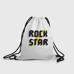 Рюкзак-мешок Rock star, цвет: 3D-принт
