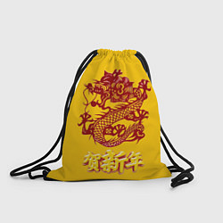 Рюкзак-мешок Китайский новый год, цвет: 3D-принт