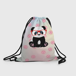 Рюкзак-мешок Милая пандочка, цвет: 3D-принт