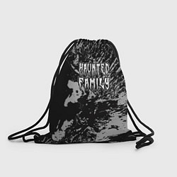 Рюкзак-мешок Haunted Family лейбл Kizaru, цвет: 3D-принт