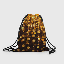 Рюкзак-мешок ЗОЛОТЫЕ БЛЕСТКИ, цвет: 3D-принт
