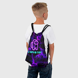 Рюкзак-мешок Impostor, цвет: 3D-принт — фото 2