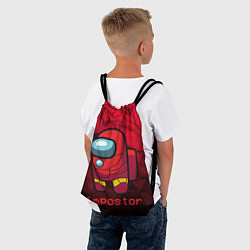Рюкзак-мешок Among Us Game, цвет: 3D-принт — фото 2