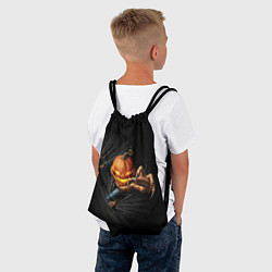 Рюкзак-мешок Jack Skellington, цвет: 3D-принт — фото 2