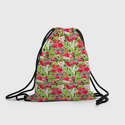 Рюкзак-мешок С Новым Годом!, цвет: 3D-принт