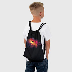 Рюкзак-мешок Галактика ъуъ, цвет: 3D-принт — фото 2