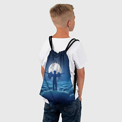 Рюкзак-мешок Ангел, цвет: 3D-принт — фото 2
