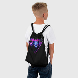 Рюкзак-мешок Хищник неон, цвет: 3D-принт — фото 2