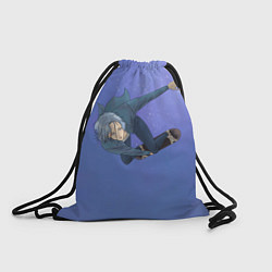 Рюкзак-мешок На скейте в бесконечность, цвет: 3D-принт