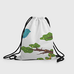 Рюкзак-мешок Birds 1, цвет: 3D-принт