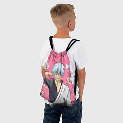 Рюкзак-мешок Gintama Гинтама, цвет: 3D-принт — фото 2