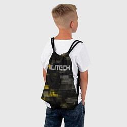 Рюкзак-мешок MILITECH камуфляж Cyberpunk 2077, цвет: 3D-принт — фото 2