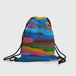 Рюкзак-мешок Картина абстракция, цвет: 3D-принт