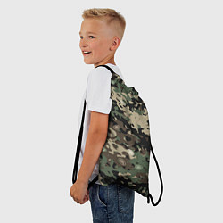 Рюкзак-мешок Камуфляж Land Rover, цвет: 3D-принт — фото 2