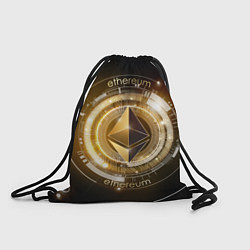 Рюкзак-мешок ETHEREUM ЭФИРИУМ, цвет: 3D-принт