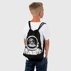 Рюкзак-мешок Скафандр с отражением его же, цвет: 3D-принт — фото 2